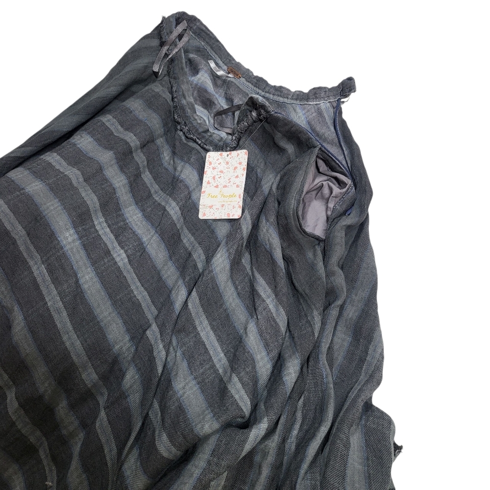 Free People asymmetrical long beautiful bohemian skirt with pockets - Picture 8 of 14